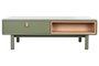 DKD Home Decor Mesa de Centro Verde con 2 Cajones