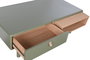 DKD Home Decor Mesa de Centro Verde con 2 Cajones