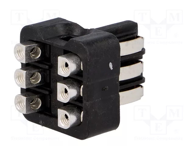 HARTING Plantilla de contacto HDC macho Staf® 6 PIN HARTING Plantilla de contacto HDC macho Staf® 6 PIN