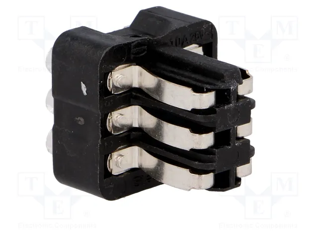 HARTING Plantilla de contacto HDC macho Staf® 6 PIN HARTING Plantilla de contacto HDC macho Staf® 6 PIN
