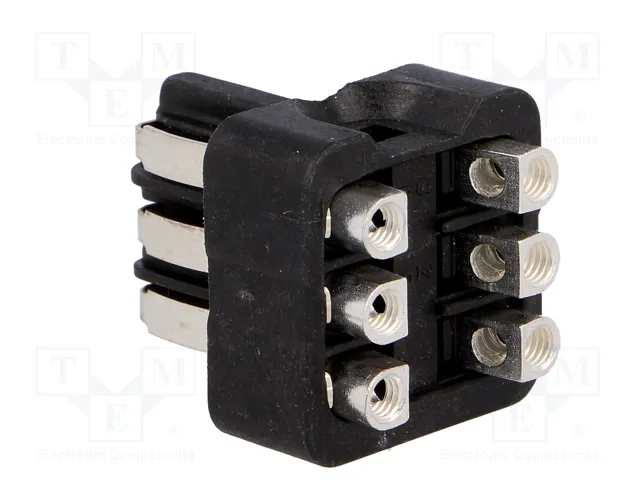 HARTING Plantilla de contacto HDC macho Staf® 6 PIN HARTING Plantilla de contacto HDC macho Staf® 6 PIN