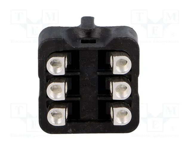 HARTING Plantilla de contacto HDC macho Staf® 6 PIN HARTING Plantilla de contacto HDC macho Staf® 6 PIN