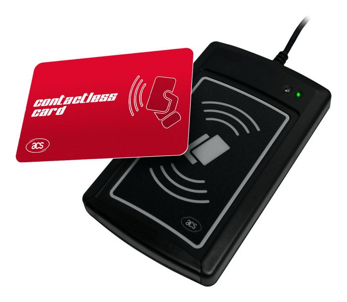 ACS ACR1281U-C2 Lector de Tarjetas UID Sin Contacto USB-A ISO 14443 Compatible con Windows y Linux