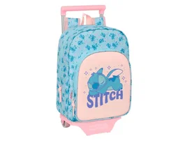 Mochila Escolar Lilo & Stitch Ohana Azul 26 x 11 x 67 cm 26 x 34 x 11 cm