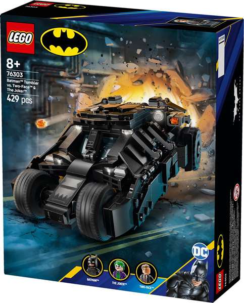 LEGO DC Super Heroes Batman Tumbler vs. Two-Face y The Joker 76303