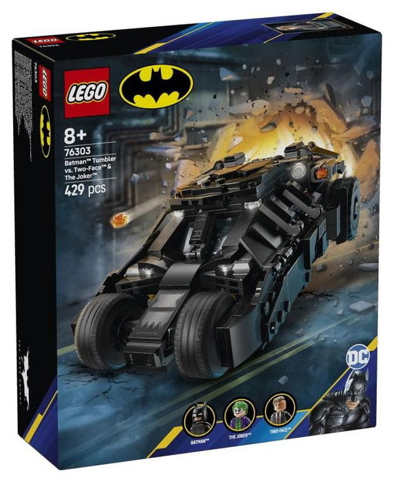 LEGO Batman Tumbler vs. Two-Face & The Joker 76303