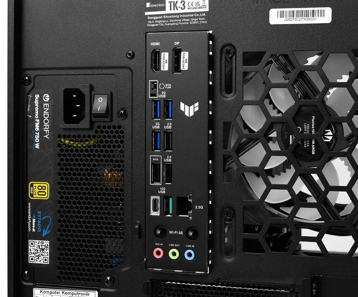 Komputronik Level UP N14 Ryzen 5 9600X 32GB 2TB+8TB RTX 5070 12GB Windows 11 Home