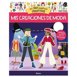 AUZOU EDITIONS Mis 500 pegatinas, creaciones de moda