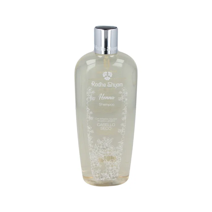 RADHE SHYAM Champú Henna con Jojoba y Jengibre para Cabello Seco, 400 ml RADHE SHYAM Champú Henna con Jojoba y Jengibre para Cabello Seco, 400 ml