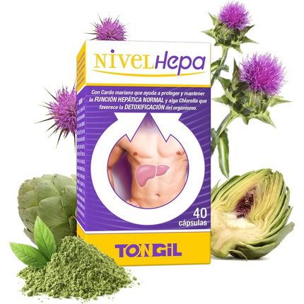 TONGIL NIVELHEPA 40 cápsulas vegetales TONGIL NIVELHEPA 40 cápsulas vegetales