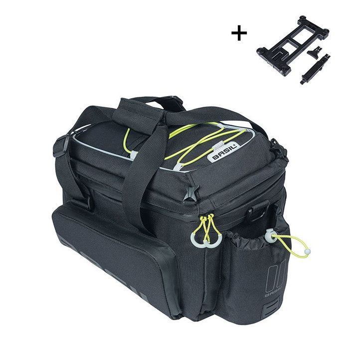 Basil Miles XL Pro Bolsa Portabultos Impermeable 36L Con Reflectante Basil Miles XL Pro Bolsa Portabultos Impermeable 36L Con Reflectante