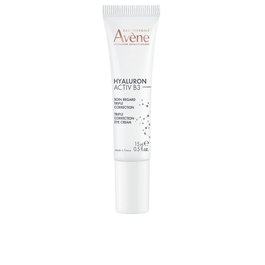 Avène Hyaluron Activ B3 Cuidados de Ojos Triple Corrección - Contorno de Ojos Anti Ojeras y Bolsas con Ácido Hialurónico y Niacinamida, 15 ml