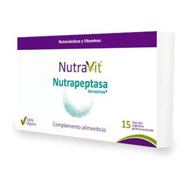 NUTRAVIT Serrazime Nutrapeptasa 15 Capsulas
