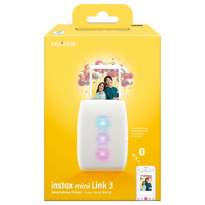 Fujifilm instax mini Link 3 EX D Clay White Fujifilm instax mini Link 3 EX D Clay White