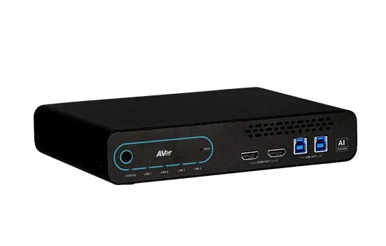 AVerMedia Grabadora de Video MT300 - 4K Ultra HD a 60 fps, Entradas HDMI 3x, Salidas 2x, Alimentación PoE y CC - Negro