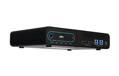 AVer 61B31A0001AL Capturadora de Vídeo 4K Ultra HD, 3840 x 2160 Pixeles, Negro
