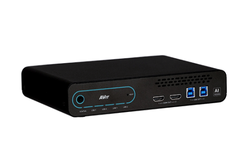 AVer 61B31A0001AL Capturadora de Vídeo 4K Ultra HD, 3840 x 2160 Pixeles, Negro