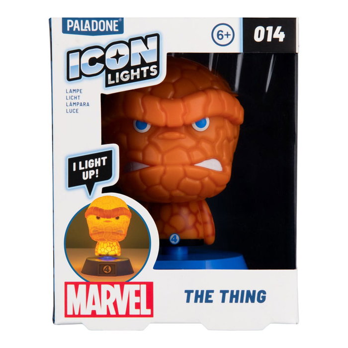 Fantastic Four Lámpara Icons The Thing 22 cm