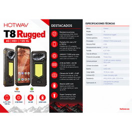 HOTWAV Rugged T8 4GB RAM 128GB ROM Tactical Green