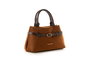 Vince Camuto Bolso de Mano Vittoria Mini - Suede Brown Marrón Piel de Polivinilo Elegante Versátil