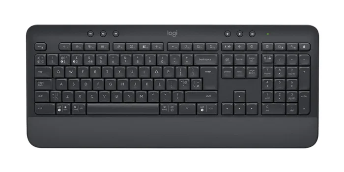 Logitech Signature MK650 Combo for Business Juego de Teclado y Ratón Inalámbrico Bluetooth, UK English QWERTY Grafito, 920-010999