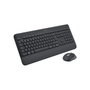 Logitech Signature MK650 Combo for Business Teclado y Ratón Inalámbrico Bluetooth QWERTY Inglés Grafito