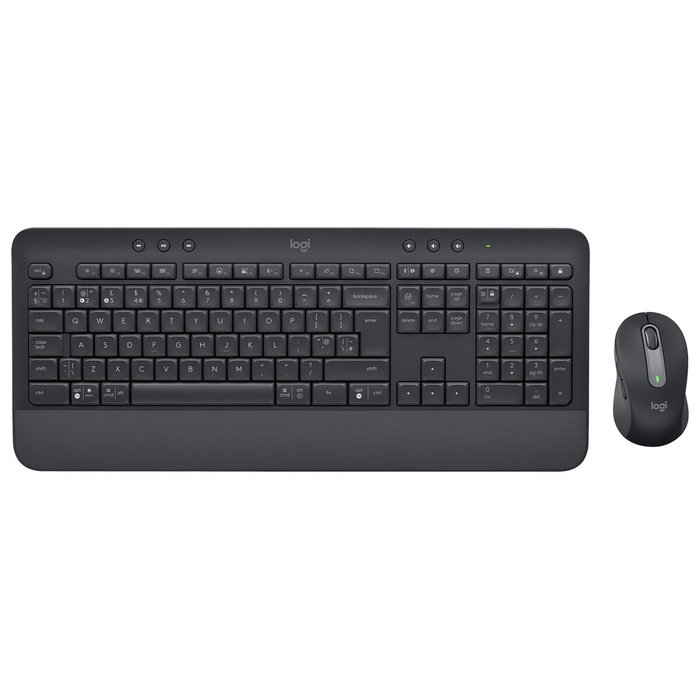 Logitech Signature MK650 Combo for Business Teclado y Ratón Inalámbrico Bluetooth QWERTY Inglés Grafito Logitech Signature MK650 Combo for Business Teclado y Ratón Inalámbrico Bluetooth QWERTY Inglés Grafito