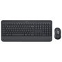 Logitech Signature MK650 Combo for Business Teclado y Ratón Inalámbrico Bluetooth QWERTY Inglés Grafito