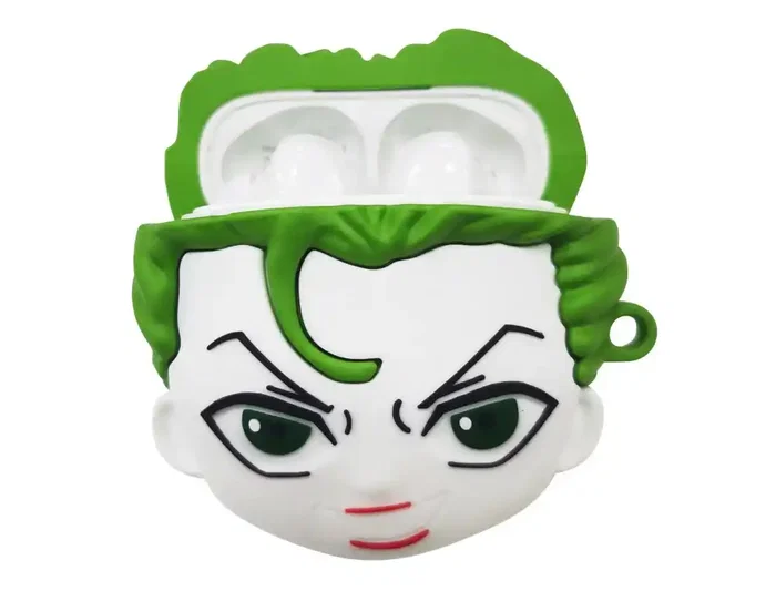 Wondee Auriculares Inalámbricos Bluetooth Batman The Joker, Oficial Warner Bros., Alta Calidad de Sonido, Hasta 6h Autonomía, Carga Rápida