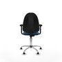 PIQUERAS Y CRESPO Silla de oficina Aýna Azul claro con Brazos 2D