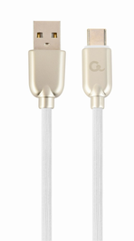 GEMBIRD CC-USB2R-AMCM-2M-W Cable USB 2.0 USB A a USB C, 2 Metros, Blanco