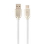 Gembird Cable USB 2.0 de USB A a USB C, 2 m, Blanco
