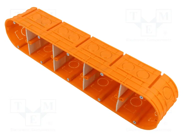 SIMET MULTIWALL Caja de Instalación Naranja con Separadores SIMET MULTIWALL Caja de Instalación Naranja con Separadores