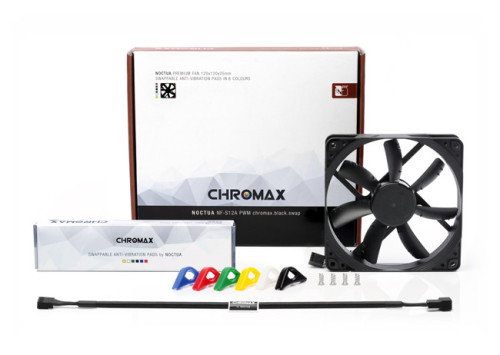 Noctua NF-S12A PWM Chromax Black de 12 cm Noctua NF-S12A PWM Chromax Black de 12 cm