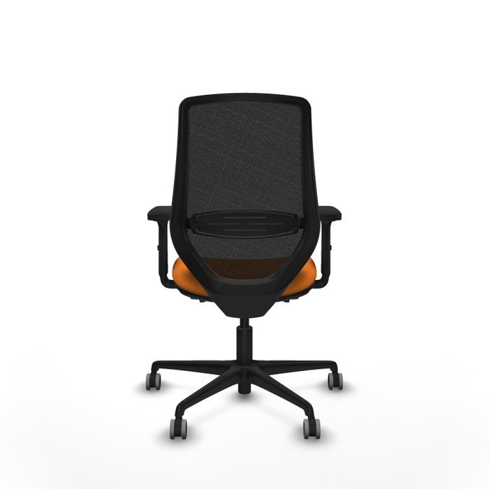 PIQUERAS Y CRESPO Silla de oficina Mardos Naranja/Negro