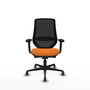 PIQUERAS Y CRESPO Silla de oficina Mardos Naranja/Negro