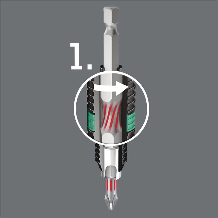 Wera Bit-Box 20 BTZ PH Juego de puntas Phillips Wera Bit-Box 20 BTZ PH Juego de puntas Phillips