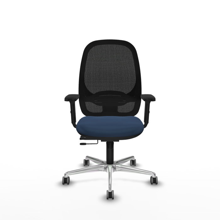 PIQUERAS Y CRESPO Silla de oficina Cilanco Azul marino y Negro PIQUERAS Y CRESPO Silla de oficina Cilanco Azul marino y Negro