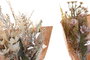 DKD Home Decor Ramo de Poliéster Surtido Blanco y Rosa 20x20x45 cm