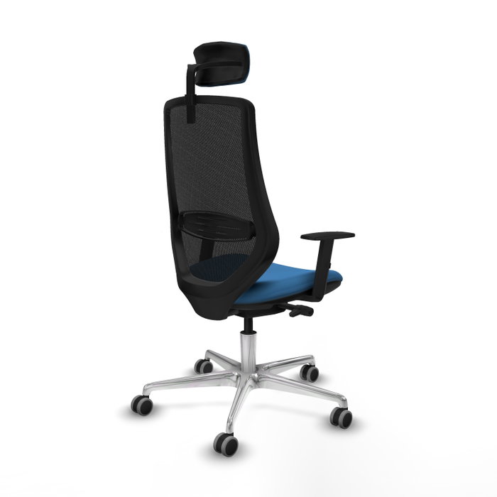 PIQUERAS Y CRESPO Silla de oficina Mardos Azul claro y Negro PIQUERAS Y CRESPO Silla de oficina Mardos Azul claro y Negro