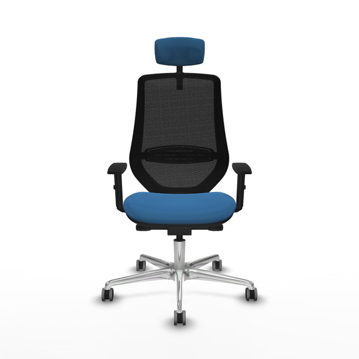 PIQUERAS Y CRESPO Silla de oficina Mardos Azul claro y Negro PIQUERAS Y CRESPO Silla de oficina Mardos Azul claro y Negro