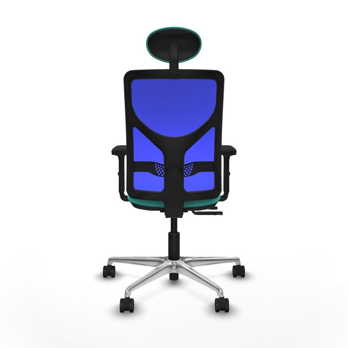 PIQUERAS Y CRESPO Silla de oficina Motilla con mecanismo Sincro/Traslack, Azul y Turquesa PIQUERAS Y CRESPO Silla de oficina Motilla con mecanismo Sincro/Traslack, Azul y Turquesa