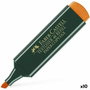 Faber Castell Textliner 48 Marcador Fluorescente Naranja (Set de 10)