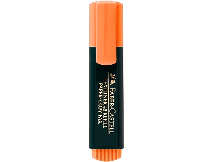 Faber Castell Textliner 48 Marcador Fluorescente Naranja (Set de 10) Faber Castell Textliner 48 Marcador Fluorescente Naranja (Set de 10)