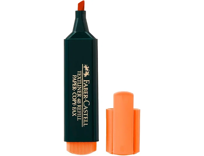 Faber Castell Textliner 48 Marcador Fluorescente Naranja (Set de 10) Faber Castell Textliner 48 Marcador Fluorescente Naranja (Set de 10)