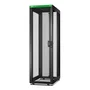APC Easy Rack 42U Rack o Bastidor Independiente Negro, Tipo Abierto, Capacidad 1199.75 kg, Patas Ajustables, Ruedas