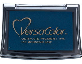 Tsukineko Almohadilla de tinta VERSACOLOR Lago de montaña 95x65mm