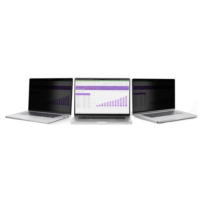 StarTech.com Filtro de Privacidad para MacBook Air M2/M3 de 13 Pulgadas, Magnético y Reversible