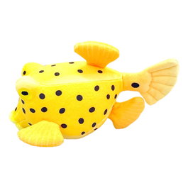 COLLECTA Peluche Boxfish -2425 - Réplica Marina Detallada, Juguete Sostenible y Libre de Plásticos para Bebés +0 Meses