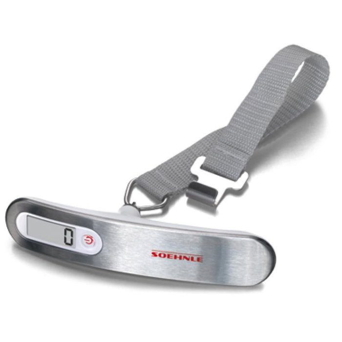Soehnle 66172 - Báscula de Equipaje, Capacidad 50kg, Color Plata Soehnle 66172 - Báscula de Equipaje, Capacidad 50kg, Color Plata